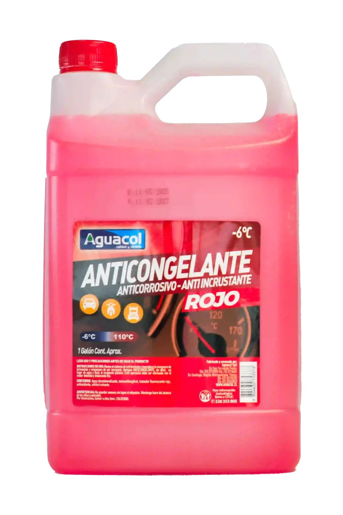 ANTICONGELANTE -6ºC AGUACOL